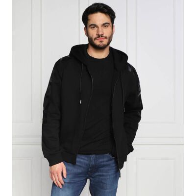 Les Hommes Bluza Regular Fit czarny XL Les Hommes Bluza Regular Fit czarny XL