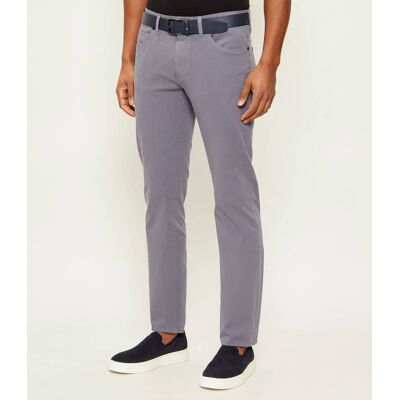 Boss BLACK Spodnie chino H-Delaware5 Slim Fit fioletowy 30/32 Boss BLACK Spodnie chino H-Delaware5 Slim Fit fioletowy 30/32