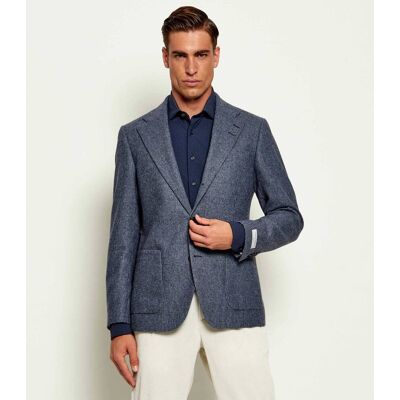 TIGER OF SWEDEN Wełniana marynarka Easer Slim Fit granatowy 50 TIGER OF SWEDEN Wełniana marynarka Easer Slim Fit granatowy 50