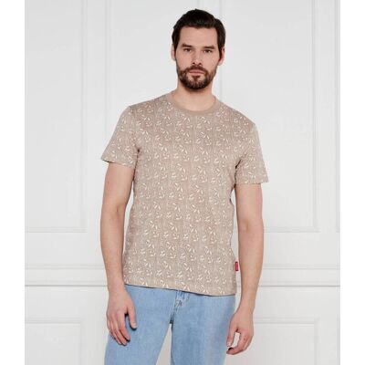 Joop! Jeans T-shirt Andris Regular Fit beżowy M Joop! Jeans T-shirt Andris Regular Fit beżowy M