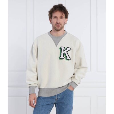 Kenzo Bluza Regular Fit szary L Kenzo Bluza Regular Fit szary L