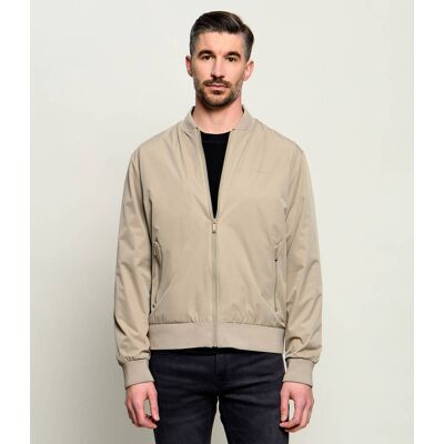 Calvin Klein Kurtka bomber Regular Fit beżowy L Calvin Klein Kurtka bomber Regular Fit beżowy L