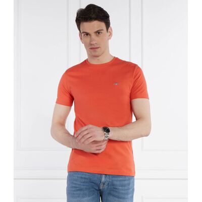 Gant T-shirt SHIELD Slim Fit pomarańczowy L Gant T-shirt SHIELD Slim Fit pomarańczowy L