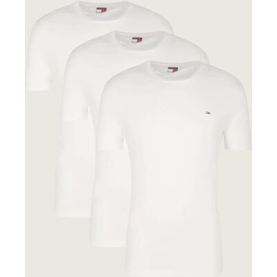 Tommy Jeans T-shirt 3-pack Slim Fit ecru XXL Tommy Jeans T-shirt 3-pack Slim Fit ecru XXL