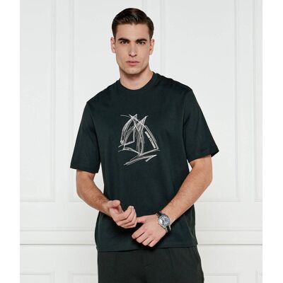Giorgio Armani Exchange T-shirt Regular Fit zielony M Giorgio Armani Exchange T-shirt Regular Fit zielony M