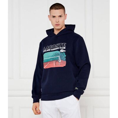 Bluza Lacoste x Roland Garros Relaxed fit granatowy M Bluza Lacoste x Roland Garros Relaxed fit granatowy M