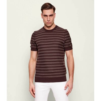 Boss BLACK Sweter H-Nalon Regular Fit brązowy L Boss BLACK Sweter H-Nalon Regular Fit brązowy L