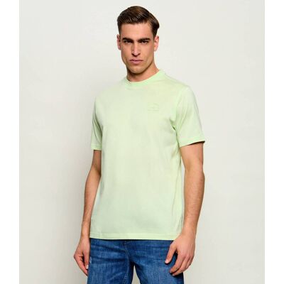 Karl Lagerfeld T-shirt Regular Fit limonkowy S Karl Lagerfeld T-shirt Regular Fit limonkowy S