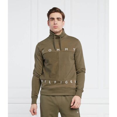 Tommy Hilfiger Bluza Regular Fit khaki L Tommy Hilfiger Bluza Regular Fit khaki L