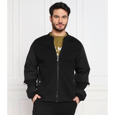 Les Hommes Kurtka bomber Regular Fit czarny M Les Hommes Kurtka bomber Regular Fit czarny M