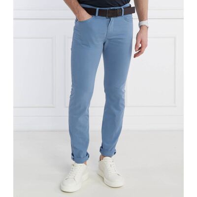Boss BLACK Spodnie Delaware 3-1-20 Slim Fit niebieski 33/34 Boss BLACK Spodnie Delaware 3-1-20 Slim Fit niebieski 33/34