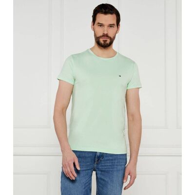 Tommy Hilfiger T-shirt Slim Fit miętowy XL Tommy Hilfiger T-shirt Slim Fit miętowy XL