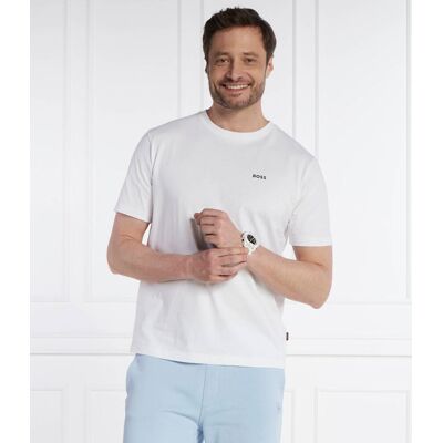 Boss ORANGE T-shirt Te_Coral Comfort fit biały XL Boss ORANGE T-shirt Te_Coral Comfort fit biały XL