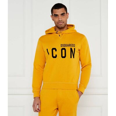 Dsquared2 Bluza cool fit musztardowy M Dsquared2 Bluza cool fit musztardowy M