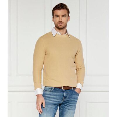 Pepe Jeans London Sweter Regular Fit camel XXL Pepe Jeans London Sweter Regular Fit camel XXL