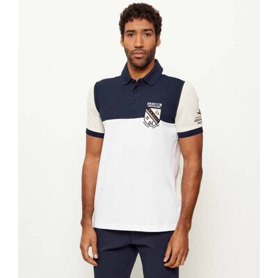 Aeronautica Militare Polo Regular Fit beżowy S Aeronautica Militare Polo Regular Fit beżowy S
