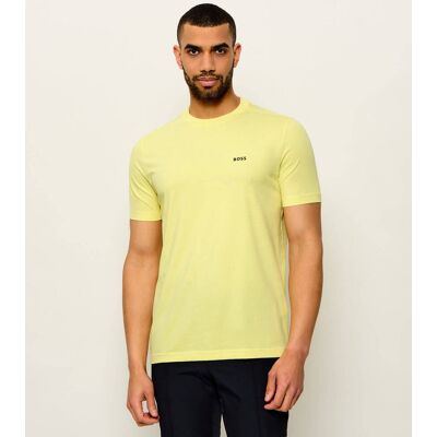 Boss GREEN T-shirt Regular Fit stretch żółty XL Boss GREEN T-shirt Regular Fit stretch żółty XL