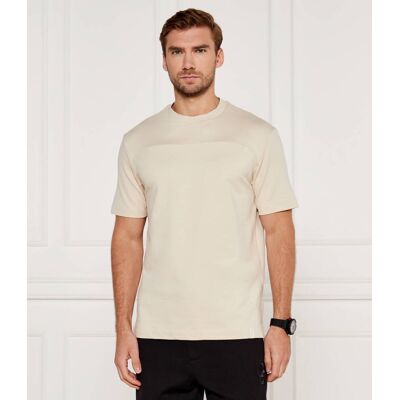Boss BLACK T-shirt Tessin Regular Fit beżowy M Boss BLACK T-shirt Tessin Regular Fit beżowy M