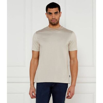 Boss BLACK T-shirt H-Thompson 432 Regular Fit mercerised beżowy XXL Boss BLACK T-shirt H-Thompson 432 Regular Fit mercerised beżowy XXL
