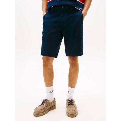 Tommy Jeans Szorty chino Scanton Slim Fit granatowy 36 Tommy Jeans Szorty chino Scanton Slim Fit granatowy 36