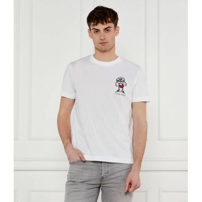 Joop! Jeans T-shirt Alonzo Modern fit biały XXL Joop! Jeans T-shirt Alonzo Modern fit biały XXL