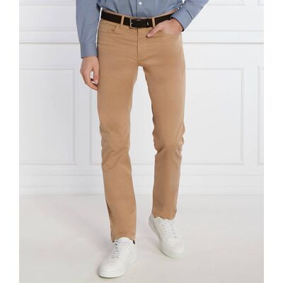 Boss BLACK Spodnie Delaware3-1-20 Slim Fit camel 30/32 Boss BLACK Spodnie Delaware3-1-20 Slim Fit camel 30/32