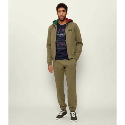Aeronautica Militare Dres Regular Fit oliwkowy M Aeronautica Militare Dres Regular Fit oliwkowy M