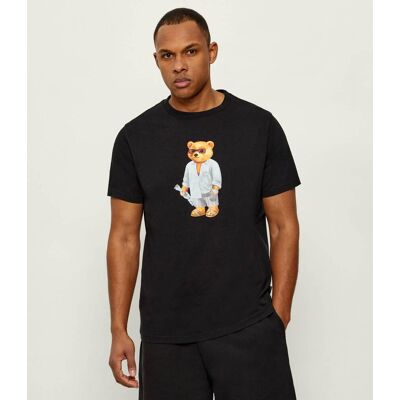 Baron Filou T-shirt CLXVIII. Regular Fit czarny L Baron Filou T-shirt CLXVIII. Regular Fit czarny L