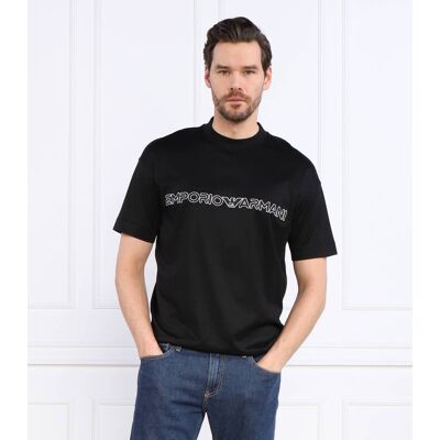 Giorgio Armani Emporio Armani T-shirt Regular Fit czarny M Giorgio Armani Emporio Armani T-shirt Regular Fit czarny M