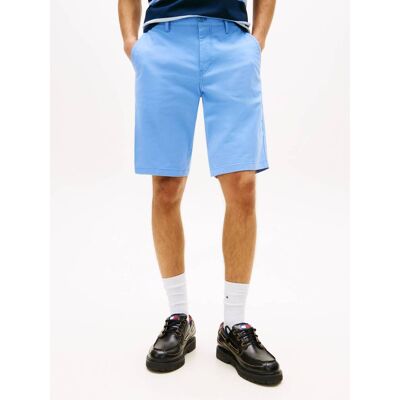 Tommy Jeans Szorty chino Scanton Slim Fit niebieski 32 Tommy Jeans Szorty chino Scanton Slim Fit niebieski 32