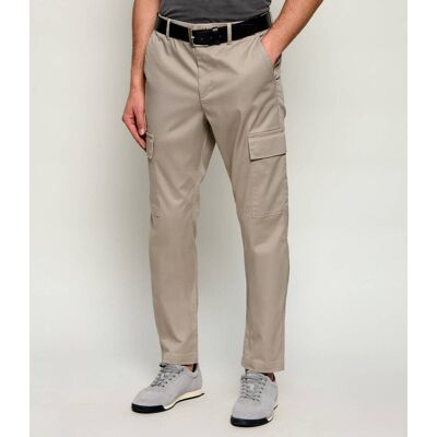 Calvin Klein Spodnie cargo Slim Fit beżowy 34/32 Calvin Klein Spodnie cargo Slim Fit beżowy 34/32
