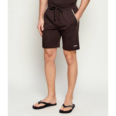 Boss BLACK Szorty od piżamy Unique Regular Fit brązowy XXL Boss BLACK Szorty od piżamy Unique Regular Fit brązowy XXL