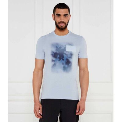 Calvin Klein T-shirt Regular Fit niebieski L Calvin Klein T-shirt Regular Fit niebieski L
