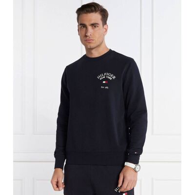 Tommy Hilfiger Bluza WCC ARCHED VARSITY Straight fit granatowy M Tommy Hilfiger Bluza WCC ARCHED VARSITY Straight fit granatowy M