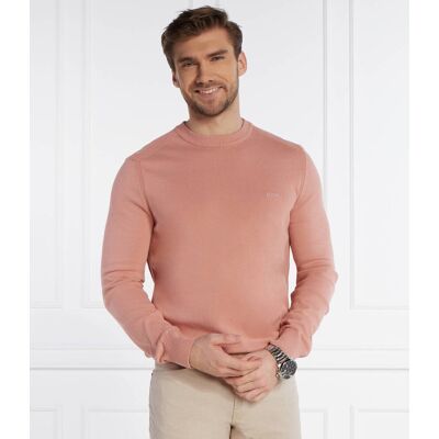 Boss ORANGE Sweter Asac_C Regular Fit łososiowy XXL Boss ORANGE Sweter Asac_C Regular Fit łososiowy XXL