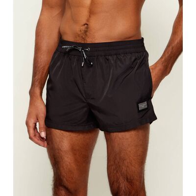Dolce & Gabbana Szorty kąpielowe Regular Fit czarny S Dolce & Gabbana Szorty kąpielowe Regular Fit czarny S