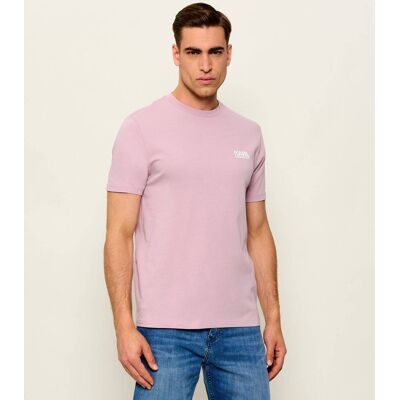 Karl Lagerfeld T-shirt Regular Fit różowy XXL Karl Lagerfeld T-shirt Regular Fit różowy XXL