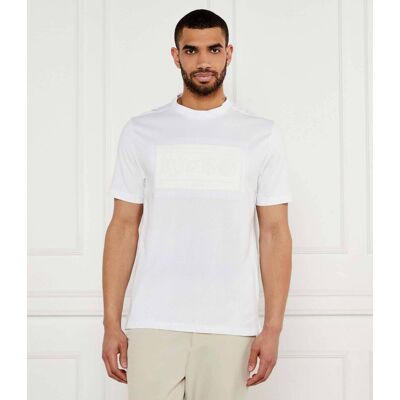 Boss GREEN T-shirt Heritage Regular Fit biały XXL Boss GREEN T-shirt Heritage Regular Fit biały XXL