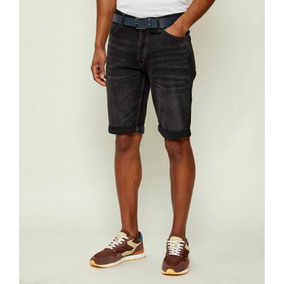 HUGO Jeansowe szorty HUGO 634/S Tapered fit czarny 33 HUGO Jeansowe szorty HUGO 634/S Tapered fit czarny 33