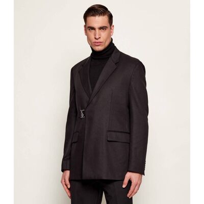 HUGO Marynarka Hans233F1X Slim Fit czarny 48 HUGO Marynarka Hans233F1X Slim Fit czarny 48
