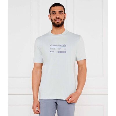 Boss ORANGE T-shirt Te_atacama Regular Fit miętowy M Boss ORANGE T-shirt Te_atacama Regular Fit miętowy M