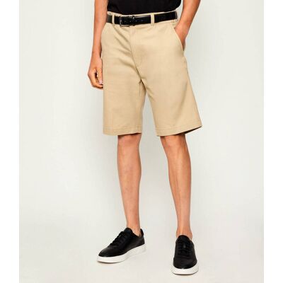 HUGO Szorty chino Darik241 Regular Fit beżowy 30 HUGO Szorty chino Darik241 Regular Fit beżowy 30