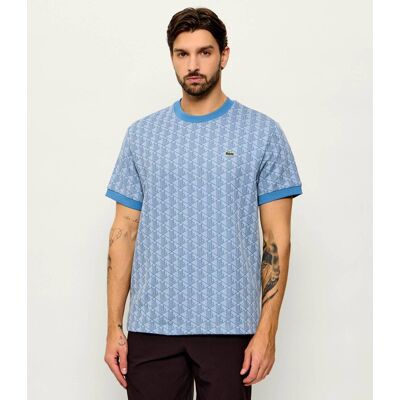 Lacoste T-shirt Classic fit niebieski L Lacoste T-shirt Classic fit niebieski L
