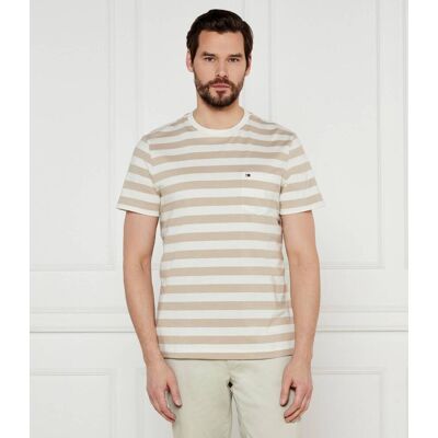 Tommy Hilfiger T-shirt TH x F.C. Liverpool Regular Fit beżowy S Tommy Hilfiger T-shirt TH x F.C. Liverpool Regular Fit beżowy S