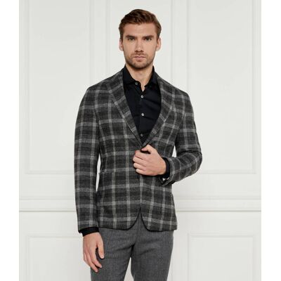 Boss BLACK Marynarka Slim Fit z dodatkiem wełny szary 52 Boss BLACK Marynarka Slim Fit z dodatkiem wełny szary 52