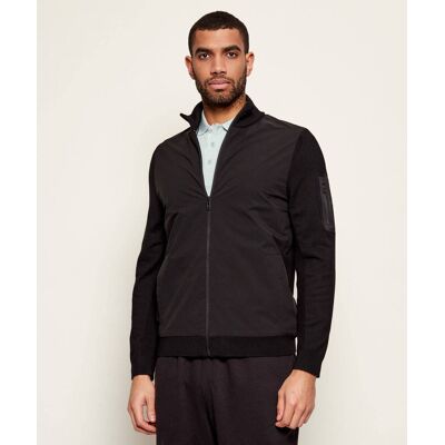 Boss GREEN Kurtka bomber KN_Momentum-X HY Regular Fit z dodatkiem wełny czarny M Boss GREEN Kurtka bomber KN_Momentum-X HY Regular Fit z dodatkiem wełny czarny M