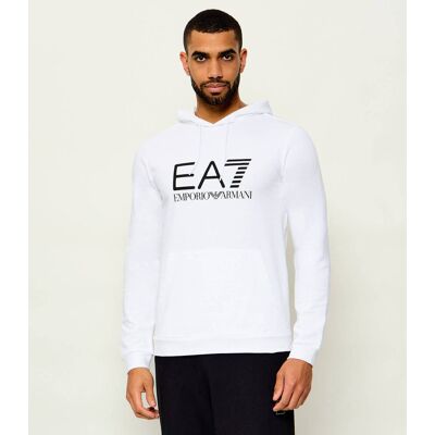 EA7 Bluza Slim Fit biały S EA7 Bluza Slim Fit biały S