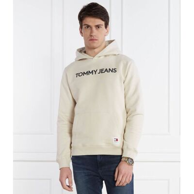 Tommy Jeans Bluza TJM REG BOLD CLASSICS Regular Fit beżowy XXL Tommy Jeans Bluza TJM REG BOLD CLASSICS Regular Fit beżowy XXL