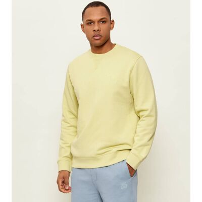 Boss ORANGE Bluza Westart Regular Fit limonkowy M Boss ORANGE Bluza Westart Regular Fit limonkowy M