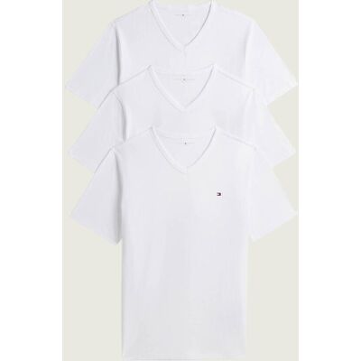 Tommy Hilfiger T-shirt 3-pack Regular Fit biały L Tommy Hilfiger T-shirt 3-pack Regular Fit biały L